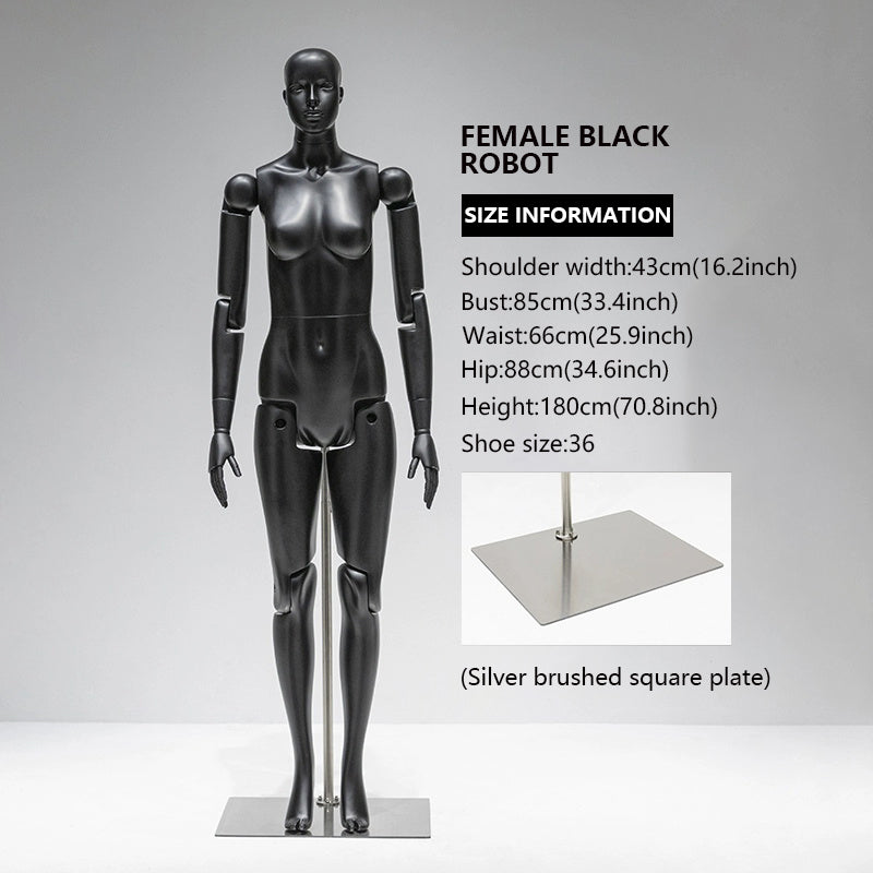 Flexible Model Male / Female / Kids - Posable stylish Full-Body Mannequin | JELIMATE