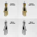 JELIMATE Plated Mannequin Hand Stand for Jewelry, Bag & Window Visual Merchandising