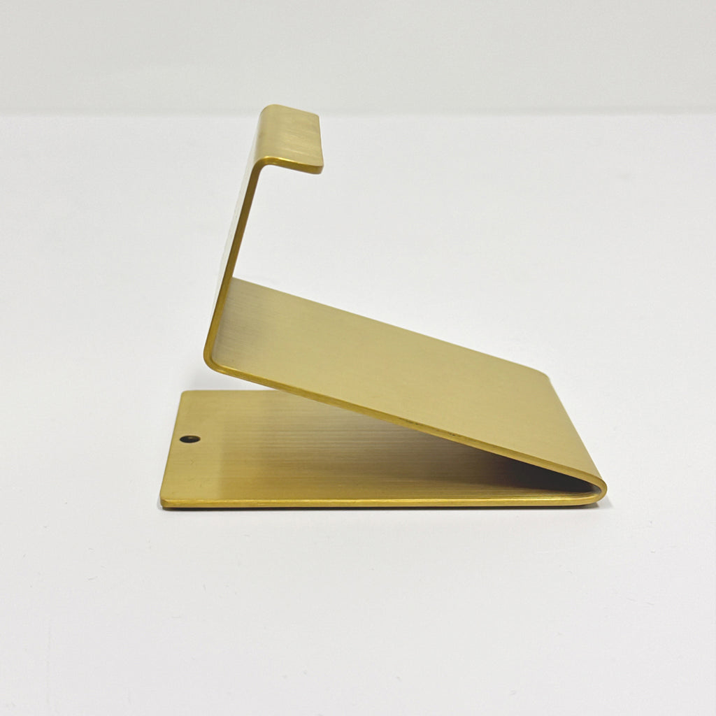 Jelimate Gold Stainless Steel Purse Stand – Adjustable Handbag & Wallet Display for Home & Boutique
