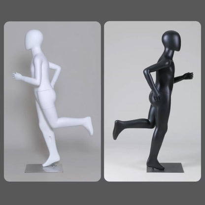JELIMATE Kids Sport Full Body Mannequin | Athletic Children Clothing Display Form for Ages 2–12