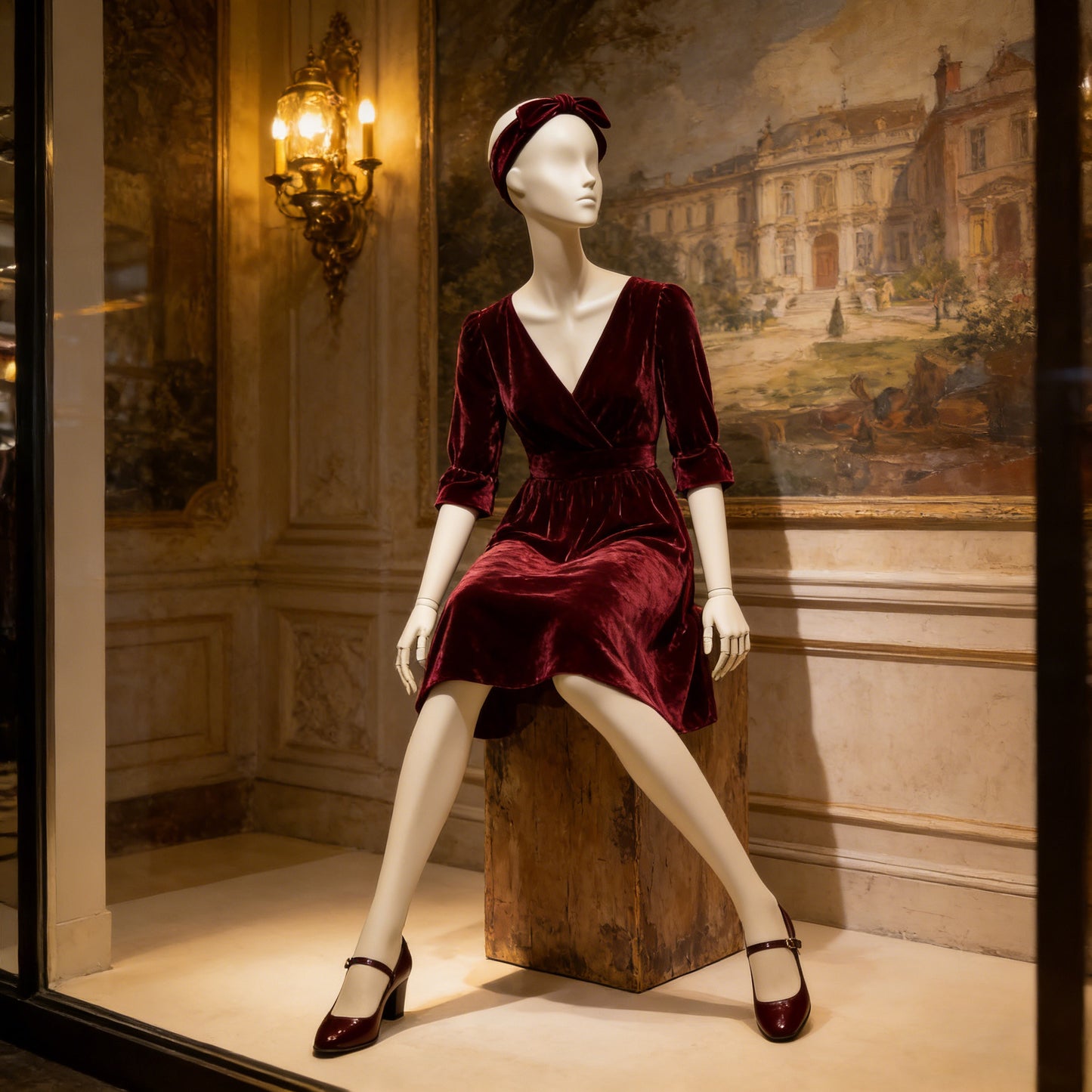 Professional Seated Display Mannequin - Boutique, Studio & Department Store Use