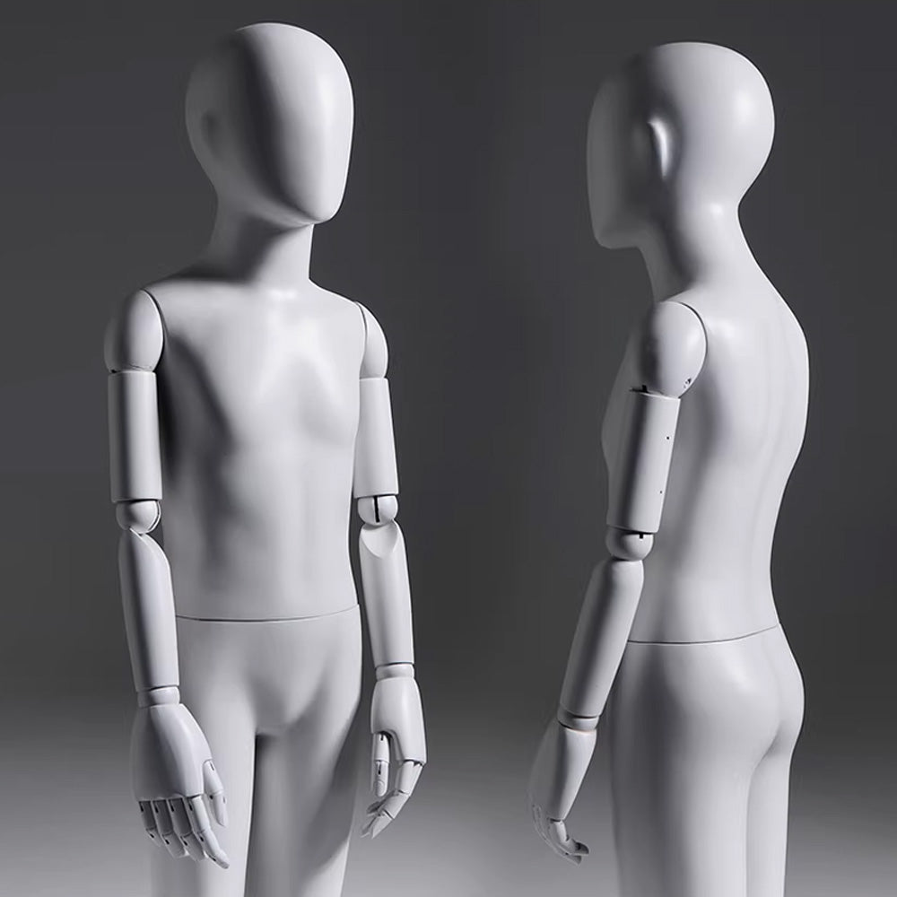 JELIMATE Articulated Full-Body Mannequin | Children & Adult Display Forms