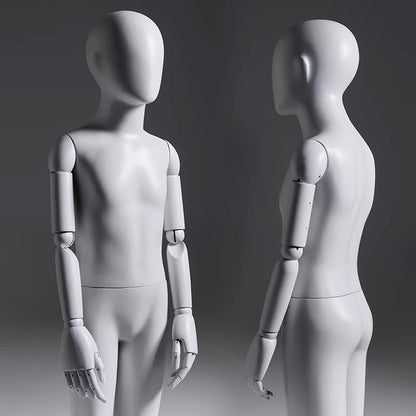 JELIMATE Articulated Full-Body Mannequin | Children & Adult Display Forms