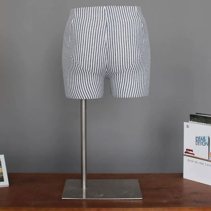JELIMATE Male & Female Buttocks Mannequin for Underwear Swimwear Shorts Belt Display Stand
