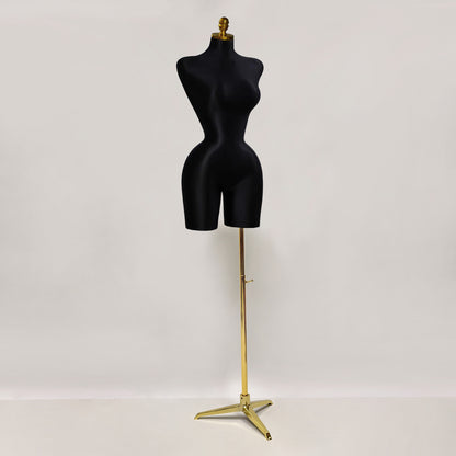 JELIMATE Female big butt mannequin Plus Size,Fully Pinnable Bbl Mannequin, Elegant S Shape Curvy Mannequin
