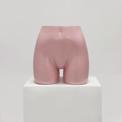 JELIMATE Female Mannequin Butt Form, Women's Half Body Shorts Display