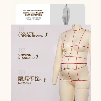 7-9 Months Pregnancy Maternity Dress Form | Optimized for SHEIN Size S Standard
