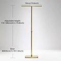 JELIMATE Adjustable Clothing Rack 43.3-70.8" | Stainless Steel Garment Stand for Boutique