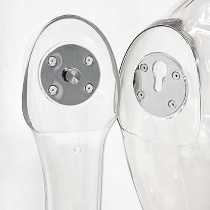 Transparent PE Female Mannequin Full Body Display Form - Clothing Retail Boutique