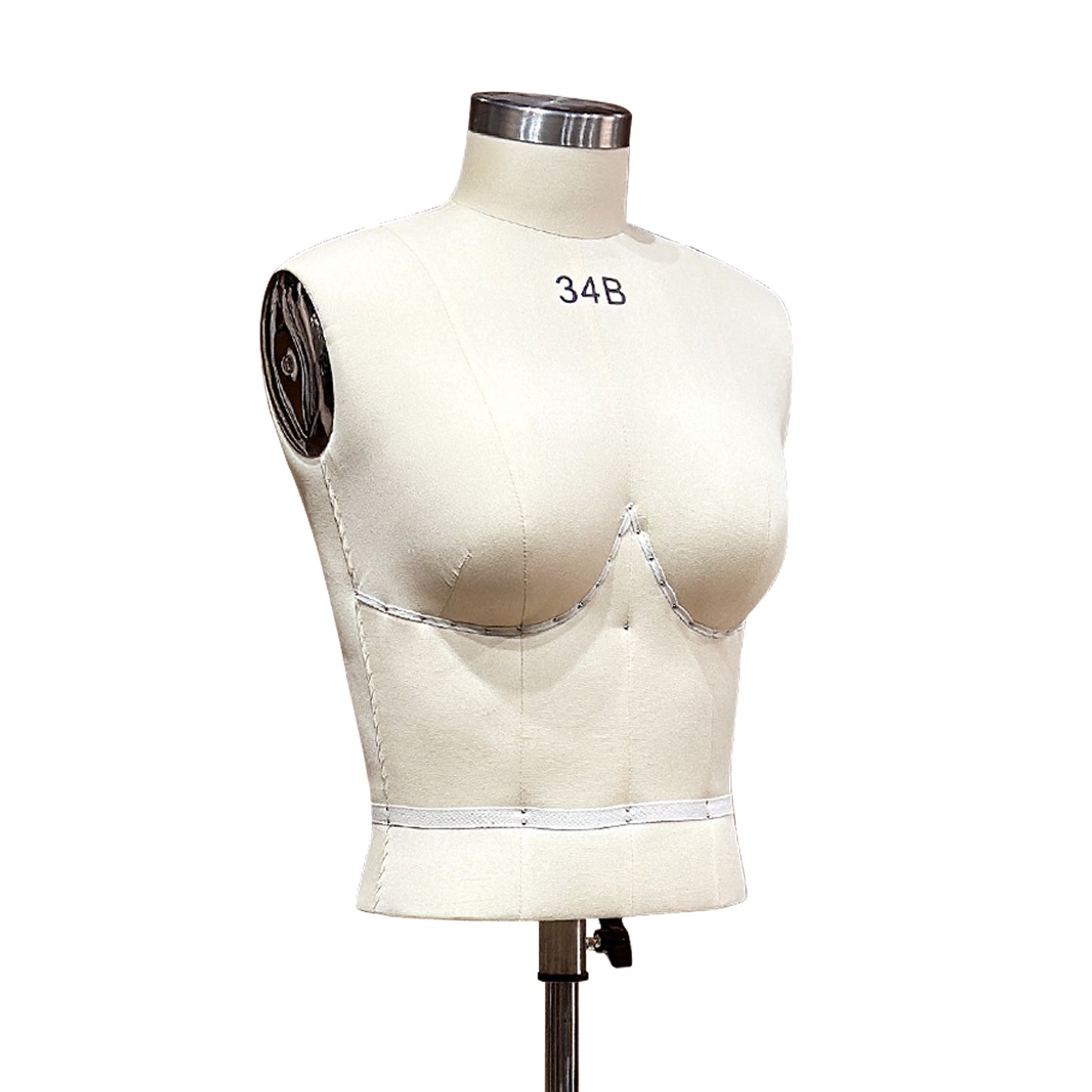 JELIMATE Professional Dress Form | 34C-40DD High-Precision Lingerie Design Form