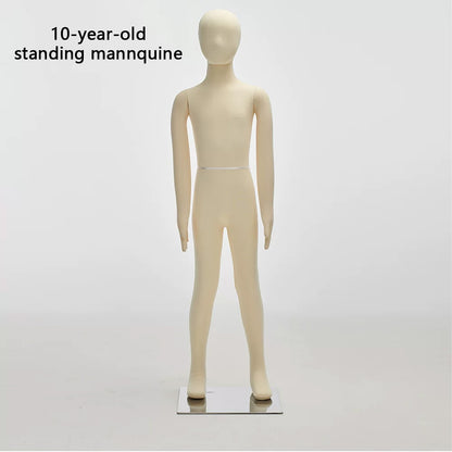 Child dress form - Full Body Soft Bendable Baby Mannequin for Kids’ Clothing Displays | JELIMATE
