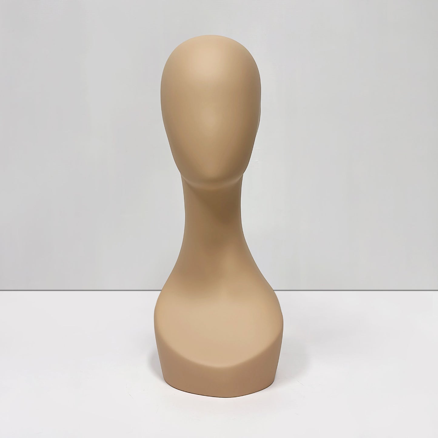 JELIMATE Mannequin Head for Wigs Hats Scarves, Male Female Fiberglass Wig Display Head