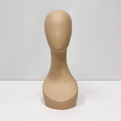 JELIMATE Mannequin Head for Wigs Hats Scarves, Male Female Fiberglass Wig Display Head