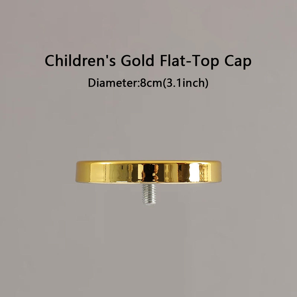 Mannequin Head Cap Replacement Top Cover Gold Silver & More | JELIMATE