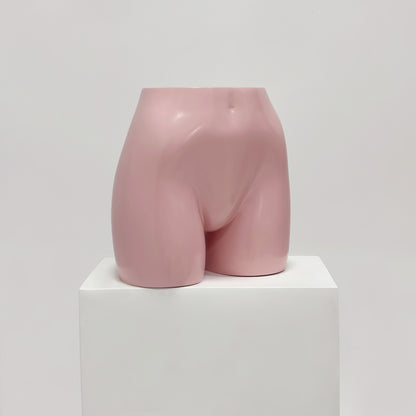 JELIMATE Female Mannequin Butt Form, Women's Half Body Shorts Display