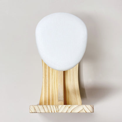 Professional Tailor Shoulder Ironing Board - Solid Pine Wood Pressing Board for Suits & Shirts