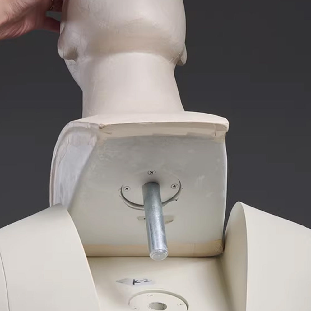 Premium Male Mannequin Full Body with Face - Standing & Seated Pose Retail Display for Boutique