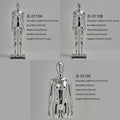 JELIMATE Chrome Full Body Mannequin Female Male Mechanical Robot Streetwear Clothing Display