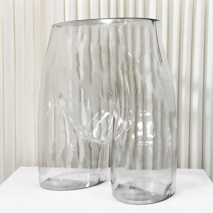 JELIMATE Transparent Hip Mannequin Male Female Underwear Bikini Swimwear Display