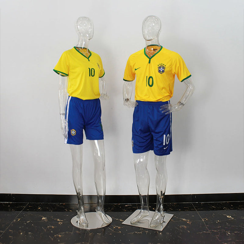 Transparent Hollow Mannequin Prop | Female & Male Half/Full Body Plastic Display for Swimwear, Underwear & Photography