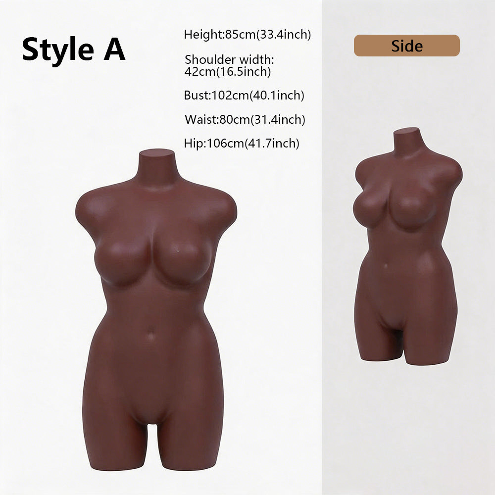 JELIMATE Plus Size Female Mannequin | Full Body & Half Body | Clothing Lingerie Swimwear