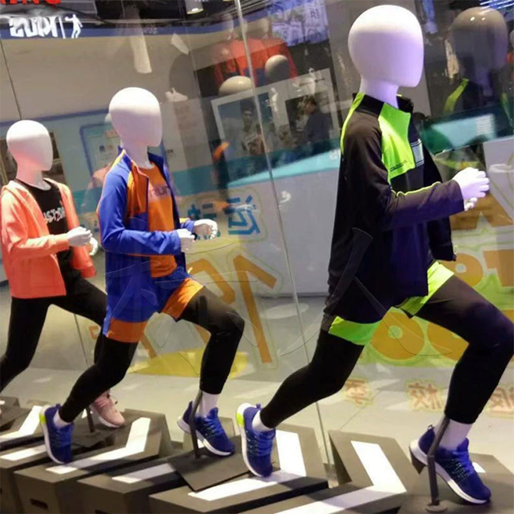 JELIMATE Kids Sport Full Body Mannequin | Athletic Children Clothing Display Form for Ages 2–12