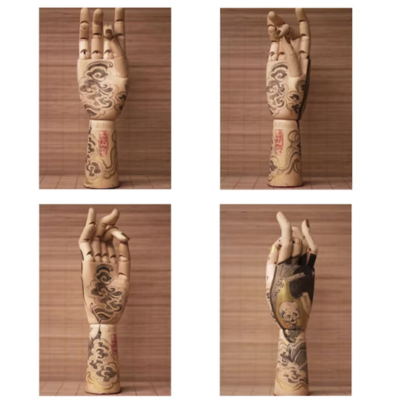 JELIMATE Mannequin Hand Display Model for Jewelry Rings Nails Hats Cosmetics