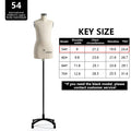 JELIMATE Professional Childrens Adjustable Dress Form (Pin-Insertable & Flocked)
