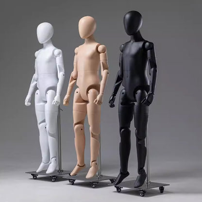 Kids' Clothing Mannequin: Multi-Jointed Children's Apparel Display Prop
