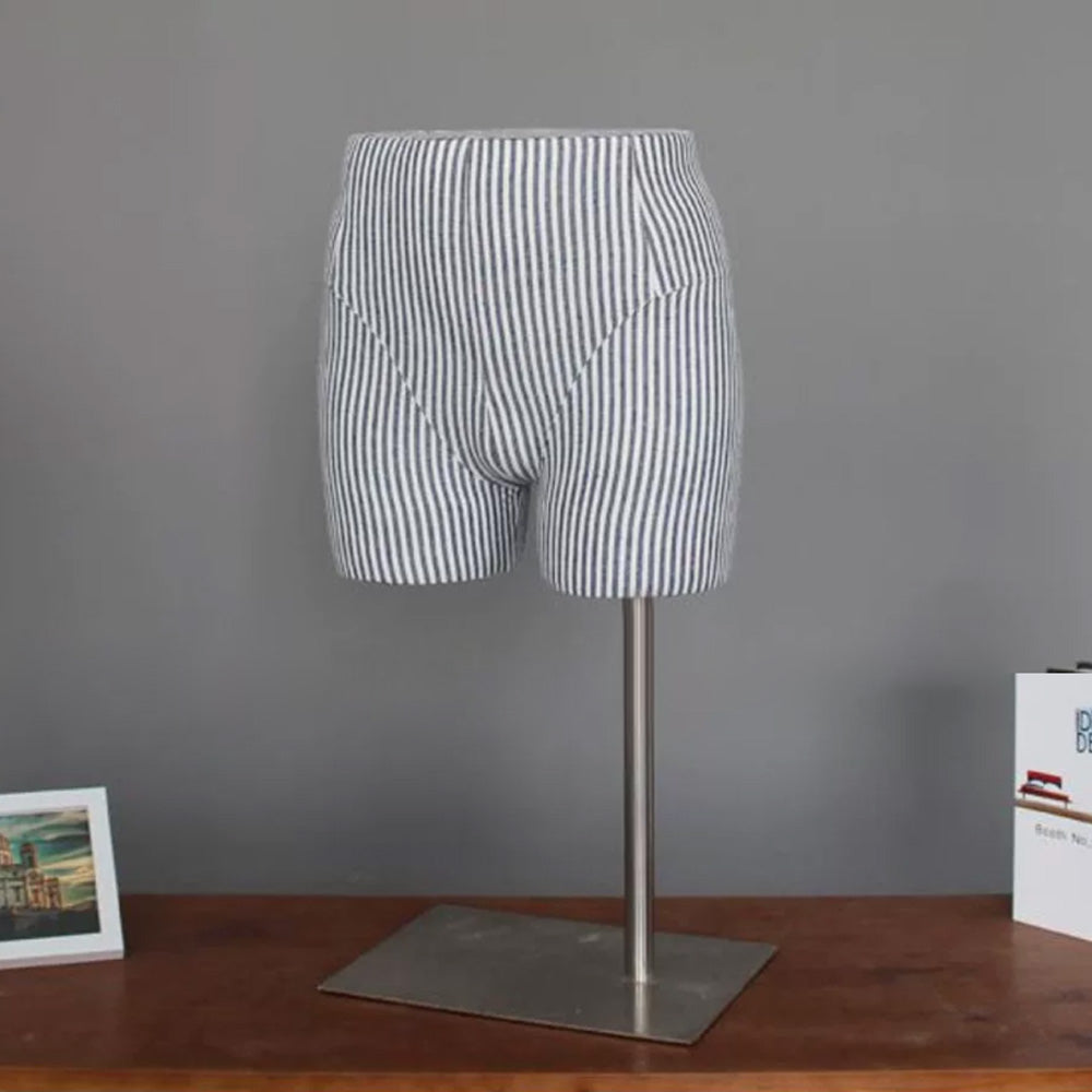 JELIMATE Male & Female Buttocks Mannequin for Underwear Swimwear Shorts Belt Display Stand