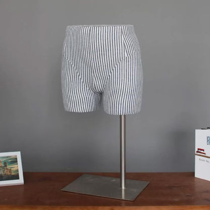 JELIMATE Male & Female Buttocks Mannequin for Underwear Swimwear Shorts Belt Display Stand