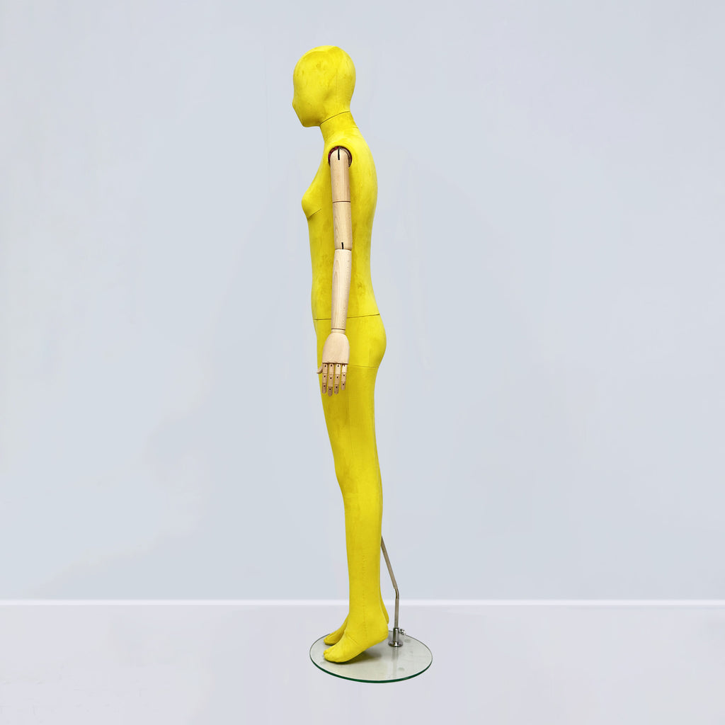 Colorful Female Full Body Mannequin - 71.6" Premium Fiberglass Adjustable Display Mannequin