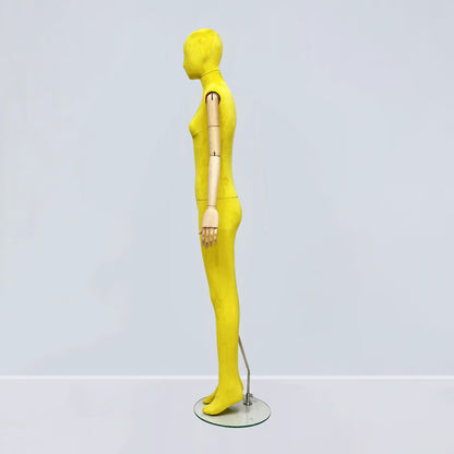 Colorful Female Full Body Mannequin - 71.6" Premium Fiberglass Adjustable Display Mannequin
