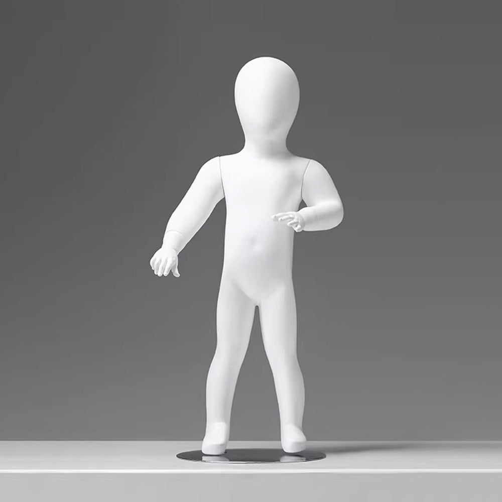 JELIMATE Baby & Toddler Mannequin Full Body Fiberglass | 11 Poses | Ages 6M-3Y