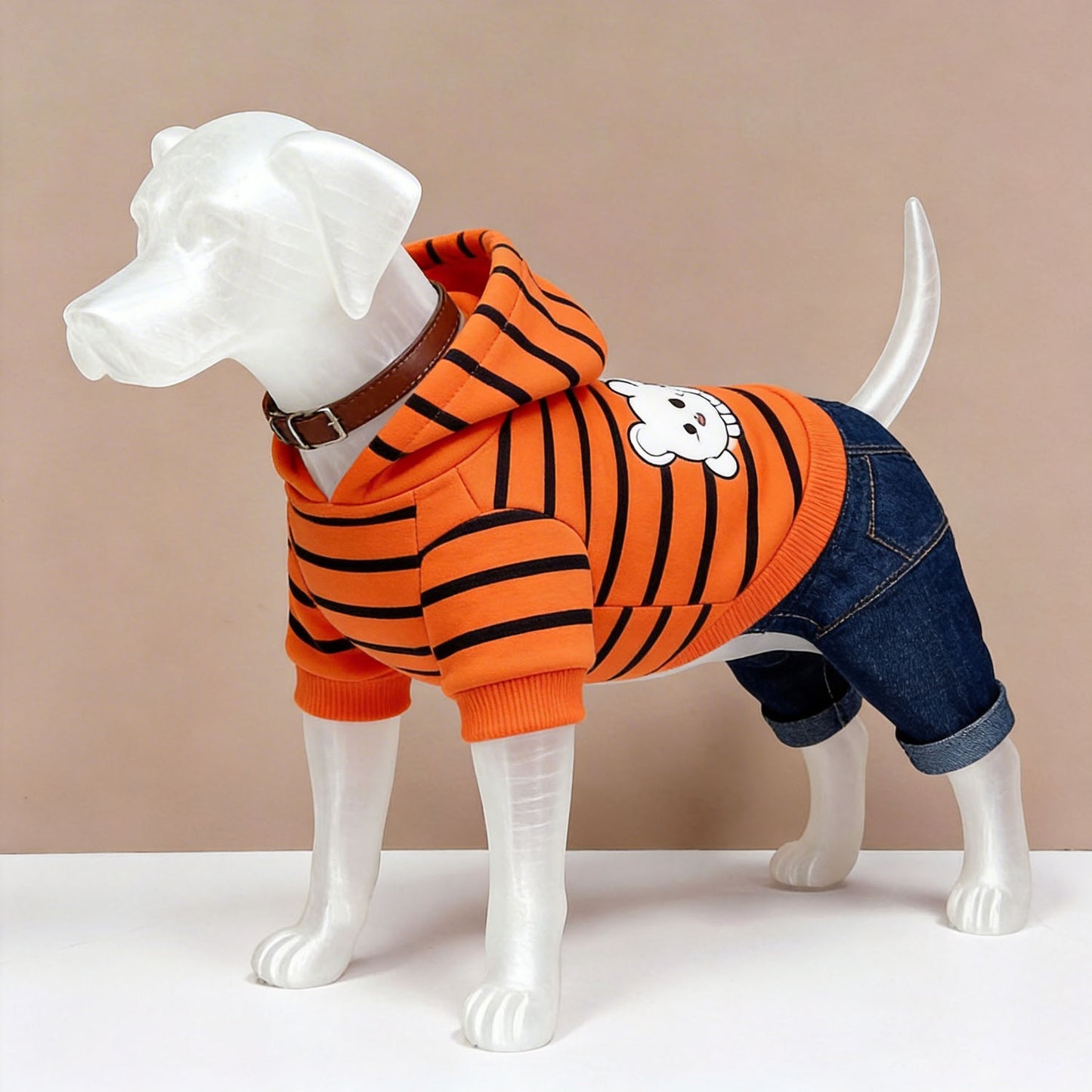 Premium Dog Mannequin Display - Magnetic Detachable Pet Clothing Model