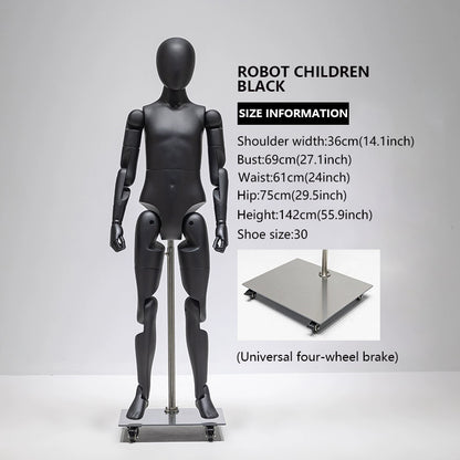 Flexible Model Male/Female/Kids - Posable stylish Full-Body Mannequin | JELIMATE