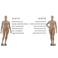 Jelimate Full Body Female Plus Size Mannequin,Half Body Women Plus Size Dress Form Model,Big Breast Lingerie Swimsuit Pant Bikini Underwear Mannequin