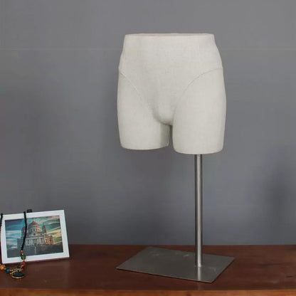 JELIMATE Male & Female Buttocks Mannequin for Underwear Swimwear Shorts Belt Display Stand