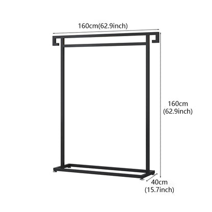 JELIMATE Floor Standing Clothing Display Rack | Boutique Garment Hanger Rack Stand