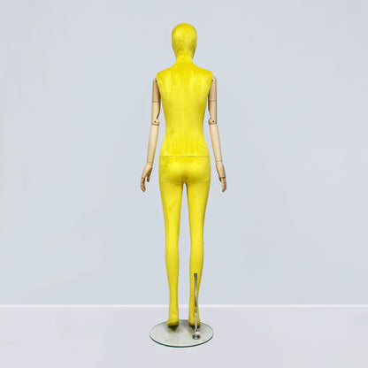 Colorful Female Full Body Mannequin - 71.6" Premium Fiberglass Adjustable Display Mannequin