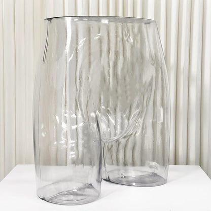 JELIMATE Transparent Hip Mannequin Male Female Underwear Bikini Swimwear Display