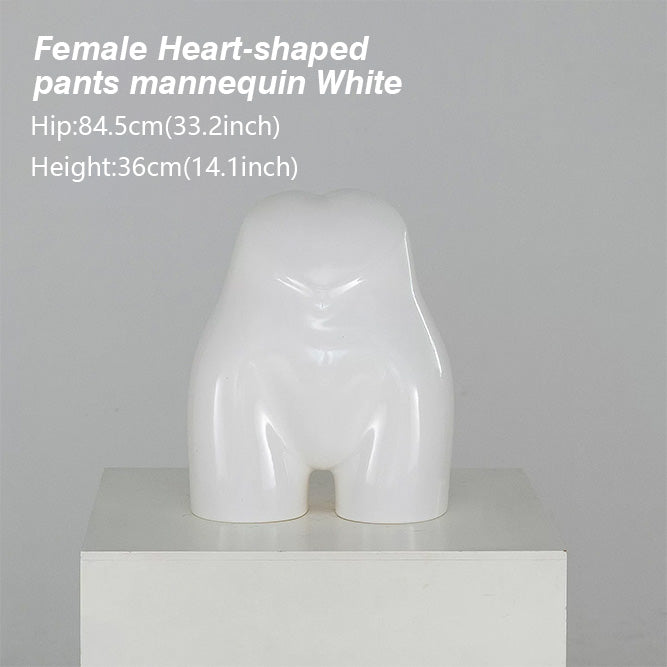 Electroplated Lingerie Mannequin - Female Torso & Hip Display for Boutique Retail