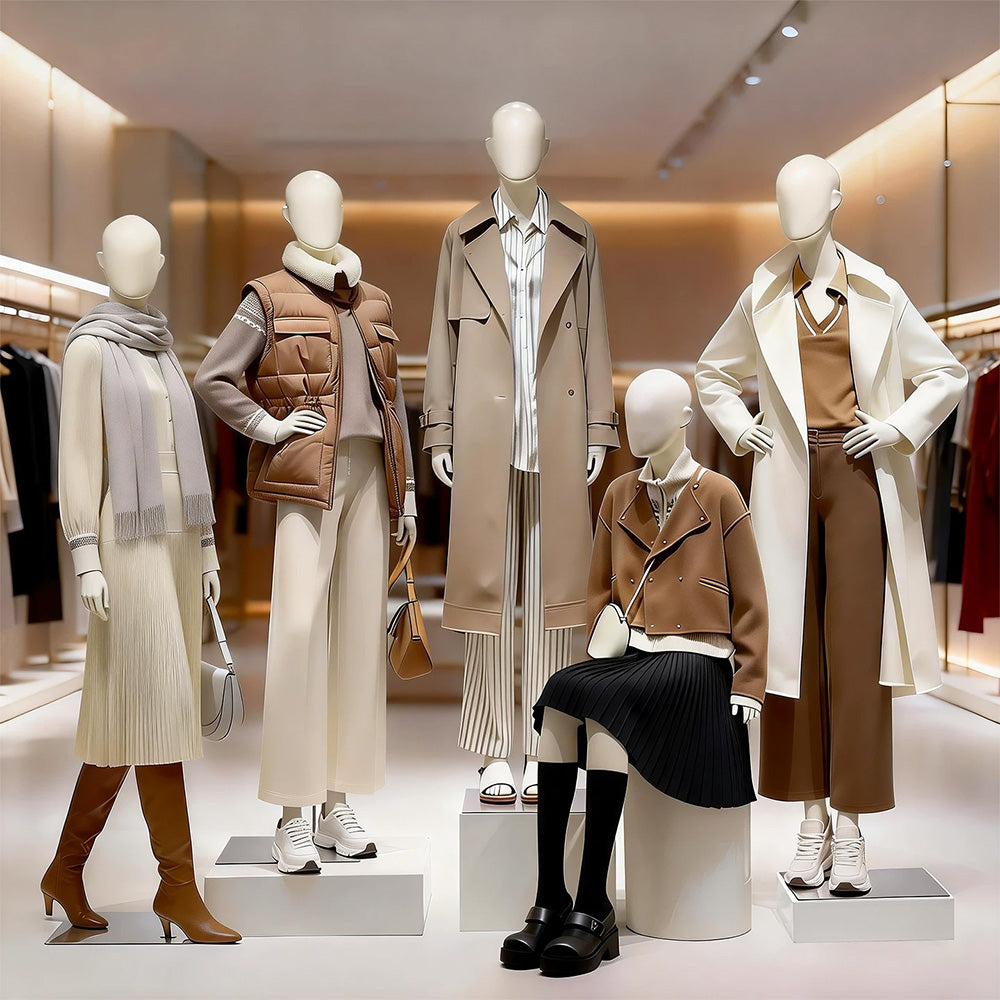 JELIMATE Female Full Body Mannequin | 21 Styles | Luxury Boutique Display Dress Form