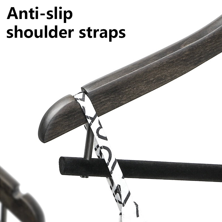 Premium Beech Wooden Hanger: Elegant Storage Solution