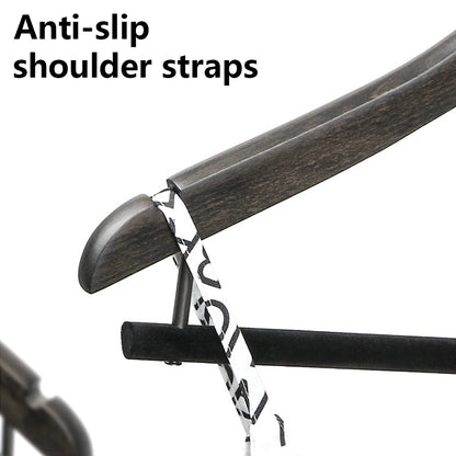 Premium Beech Wooden Hanger: Elegant Storage Solution