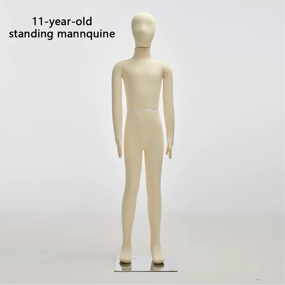 Child dress form - Full Body Soft Bendable Baby Mannequin for Kids’ Clothing Displays | JELIMATE