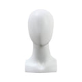Jelimate High Quality Fiberglass White Gold Mannequin Head for Wigs,Hat Display Head Mannequin Props Window Dress Form,Headband Scarf Jewelry Display Stand