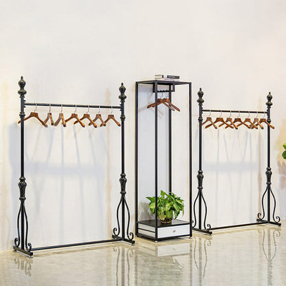 JELIMATE 70.8" Antique Bronze Clothing Rack – Iron Garment Rack for Bedroom & Boutique