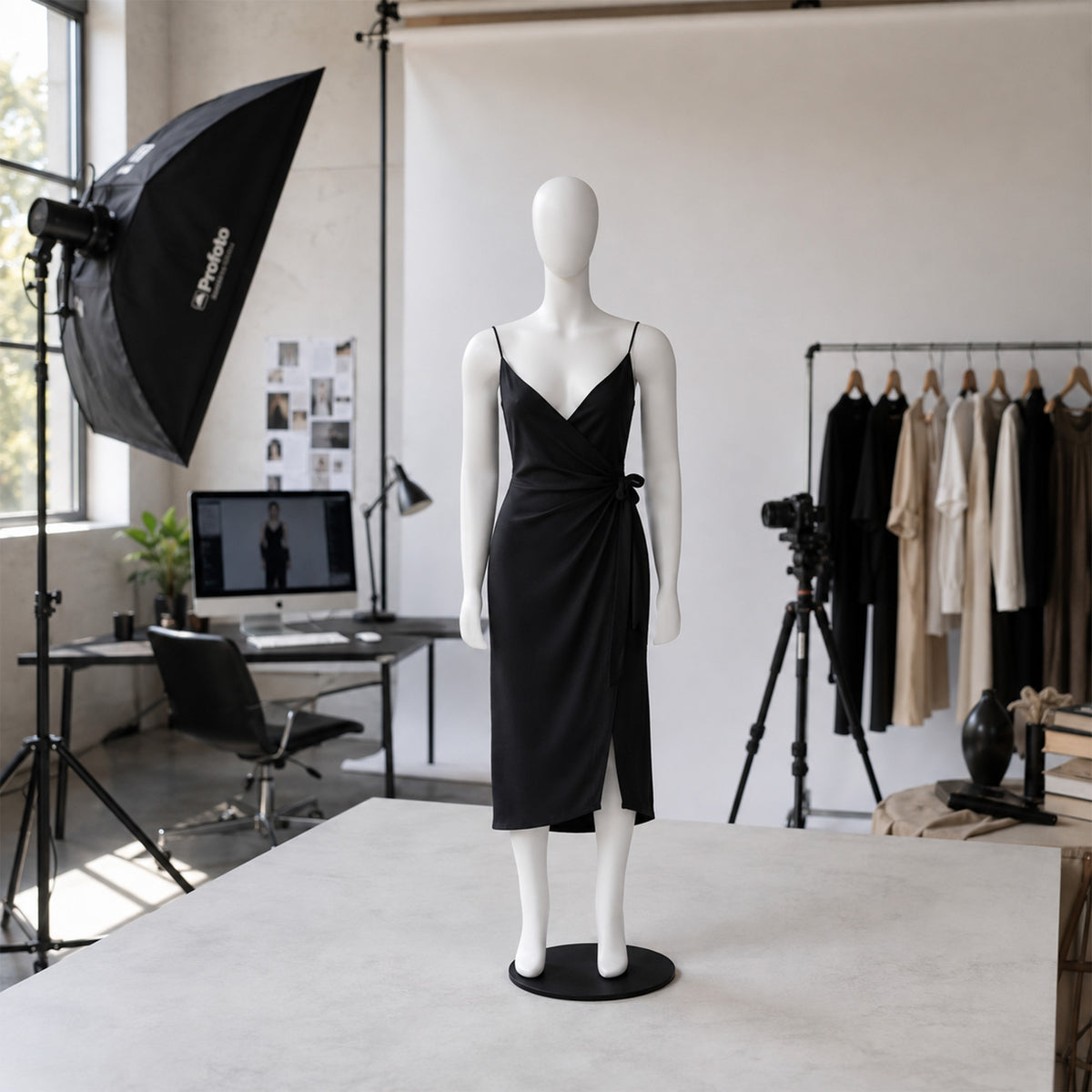 JELIMATE Half Scale Female Full Body Dress Form For Pattern  | 1/2