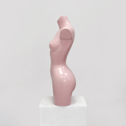 JELIMATE Female Torso Mannequin with Bust & Slim Waist – Lingerie & Swimwear Display Form